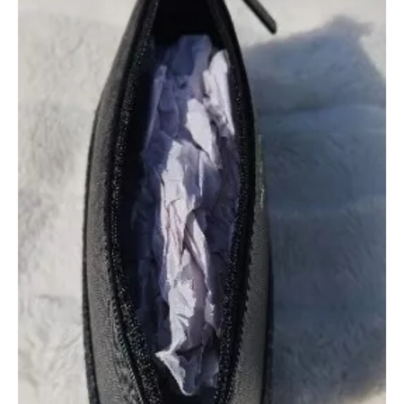 NWT Kate Spade Black 'Greta Court Little Shiloh' Sparkle Cosmetic Bag #WLRU5218 - Picture 5 of 5